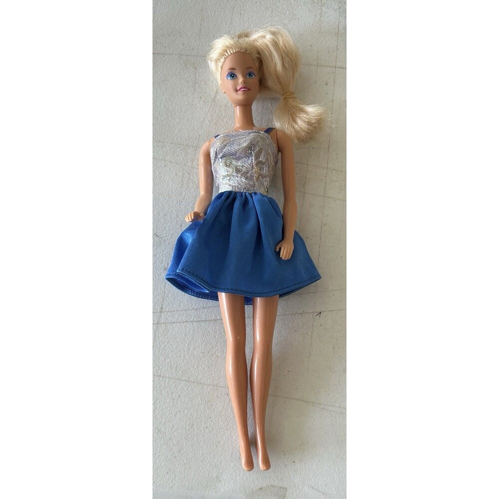 Vintage 1986 Jewel Secrets Barbie Doll #1737 Mattel Original Dress Outfit